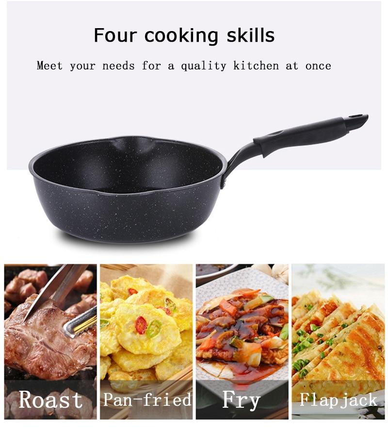 20CM Maifan Stone Wok Non-stick Pan