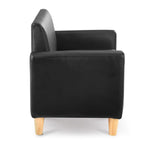 Artiss Kids PU Leather Armchair - Black