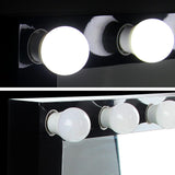 Embellir Make Up Mirror with LED Lights - Black