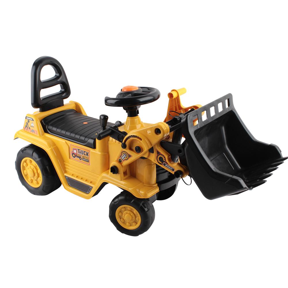 Keezi Kids Ride On Bulldozer - Yellow