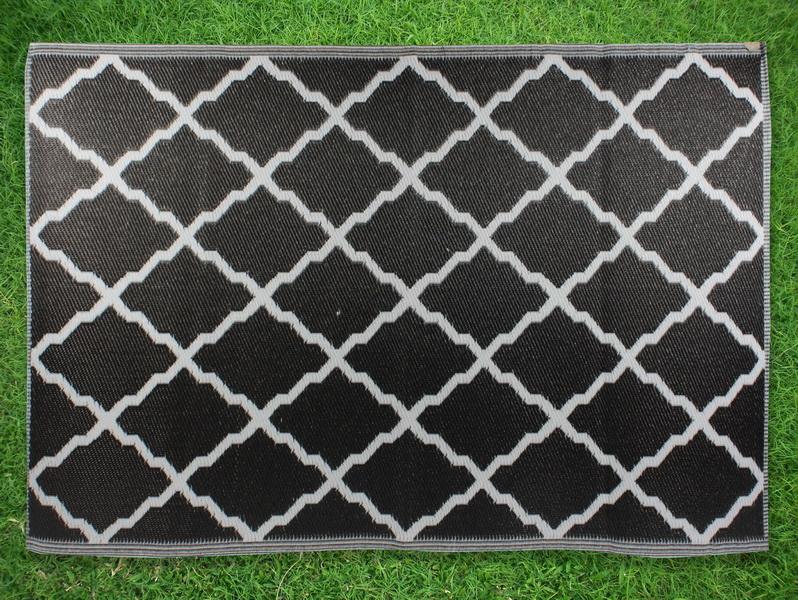 Outdoor Pp Mat Weatherproof Morrocan 120x180cm A/C He8301d