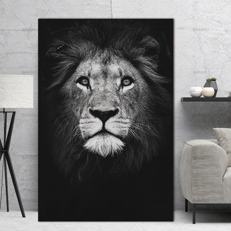 Wall Art Animal Canvas Painting