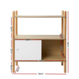 Artiss Kids Bookshelf Storage Shelf Children Cabinet Toy Rack