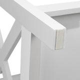 Artiss Wooden Storage Console Table - White