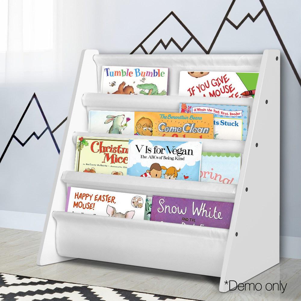 Artiss Kids Bookshelf - White