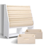 Artiss 4 Tier Wooden Kids Bookshelf - White
