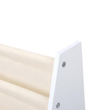 Artiss 4 Tier Wooden Kids Bookshelf - White