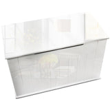 Artiss Baby Toy Box Nursery Wood Storage Chest Organizer - White