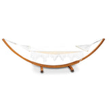 Gardeon Double Tassel Hammock with Wooden Hammock Stand