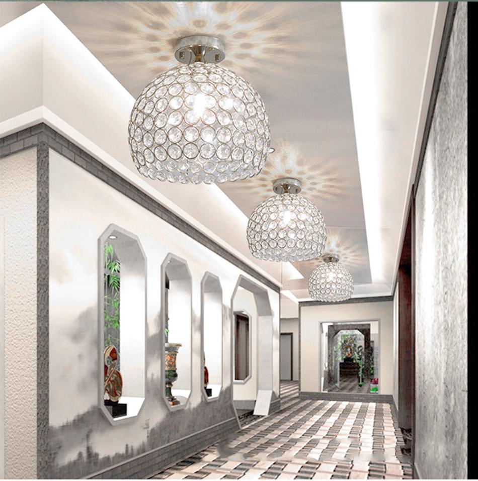 LED Crystal Chandelier Light Lamp