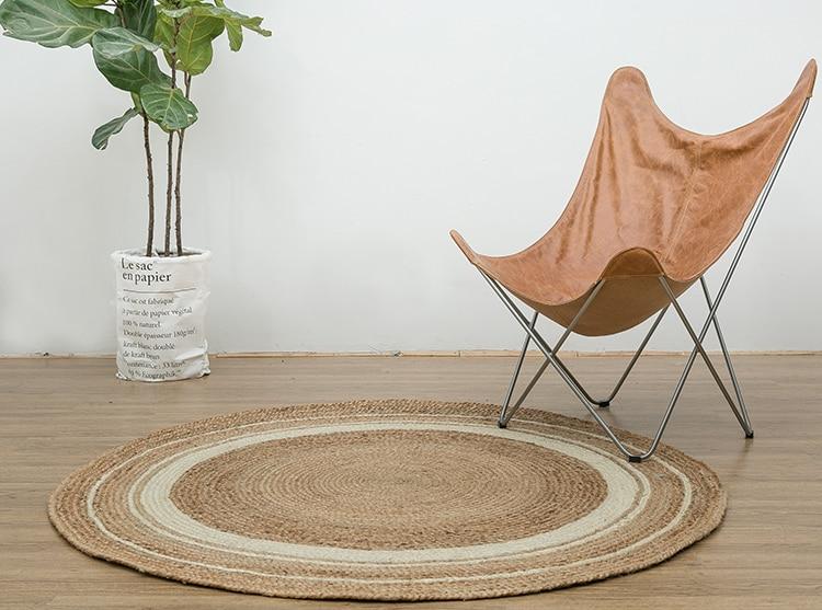 Handmade jute carpets