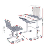 Artiss Kids Study Desk and Chair - Grey