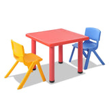 Keezi 5 Piece Kids Table and Chair Set - Red