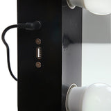 Embellir Make Up Mirror with LED Lights - Black
