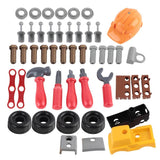 Keezi 52 Piece Kids Workbench Set - Black