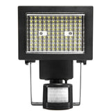 Set of 2 100 LED Solar Powered Motion Sensor Lights