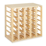 Artiss 30 Bottle Timber Wine Rack