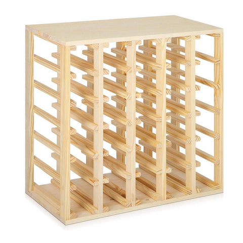Artiss 30 Bottle Timber Wine Rack