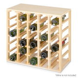 Artiss 30 Bottle Timber Wine Rack