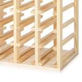 Artiss 30 Bottle Timber Wine Rack