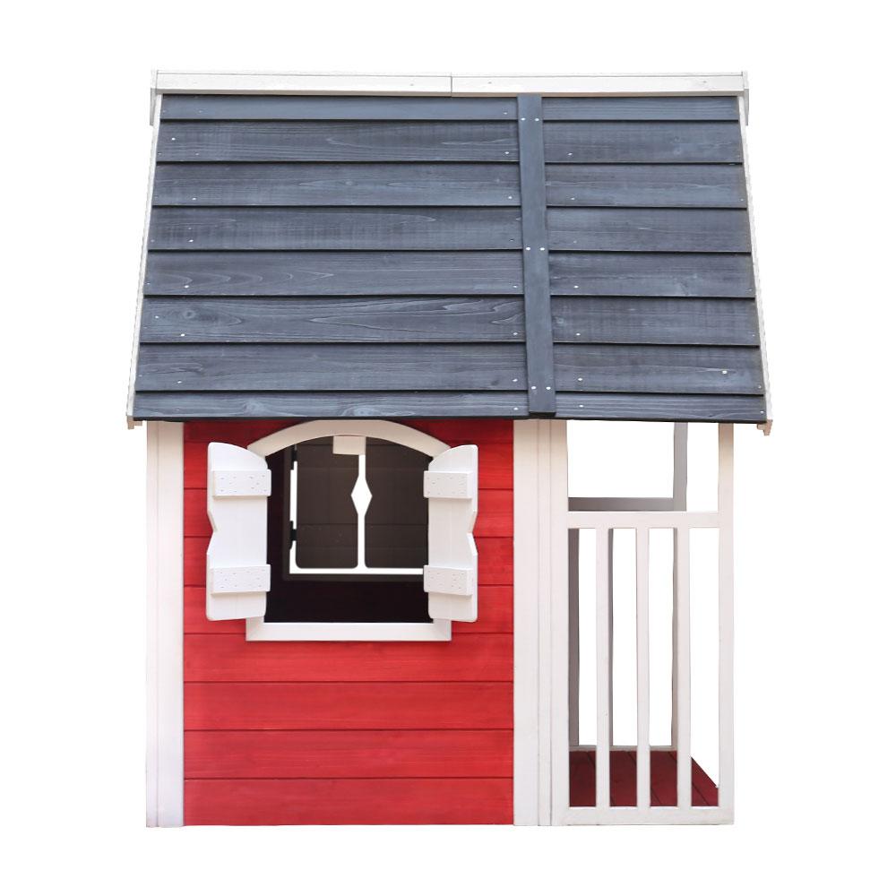 Kids Cubby House Wooden Cottage Playhouse