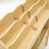 Artiss Kids Bookshelf Toy Bin Storage Box Children Organizer Bookcase 3 Tiers 2 Drawers