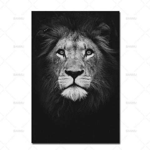 Wall Art Animal Canvas Painting