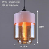 Nordic Modern loft hanging Glass Pendant Lamp