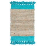 Jute hand-woven rug (60cm x 90cm)