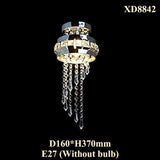 LED Crystal Chandelier Light Lamp