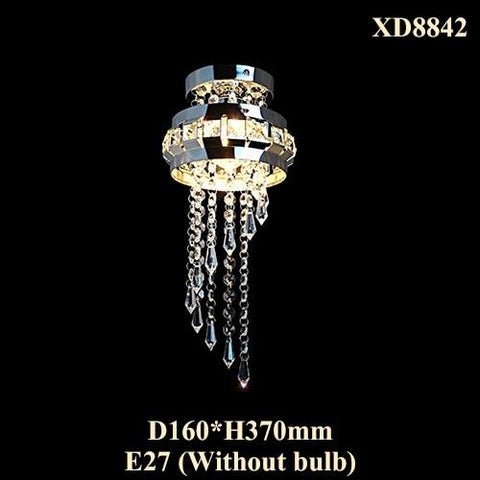LED Crystal Chandelier Light Lamp
