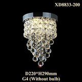 LED Crystal Chandelier Light Lamp