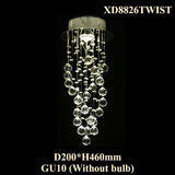 LED Crystal Chandelier Light Lamp