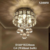 LED Crystal Chandelier Light Lamp